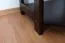 Regal / Eckregal Kiefer massiv Vollholz Walnussfarben Junco 58 - Abmessungen: 200 x 71 x 54 cm (H x B x T)