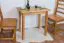 Tisch Kiefer massiv Vollholz Erlefarben Junco 226A (eckig) - 50 x 80 cm (B x T)