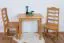 Tisch Kiefer massiv Vollholz Erlefarben Junco 226A (eckig) - 50 x 80 cm (B x T)