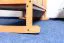 Babywiege Kiefer massiv Vollholz Erlefarben 104, inkl. Lattenrost - 60 x 120 cm (B x L)