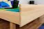 Bett 160 x 200 cm Buche Natur