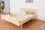 Bett 160 x 200 cm Buche Natur