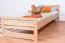 Kinderbett / Jugendbett Buche massiv Vollholz natur 115C, inkl. Lattenrost - 200 x 100 cm (L x B)