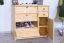 Schuhschrank Holz natur