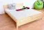 Bettgestell Kiefer 160 x 200 cm Natur