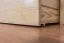 Bett Kiefer 90 x 200 cm Natur