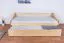Bett Kiefer 90 x 200 cm Natur