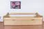 Bett Kiefer 90 x 200 cm Natur