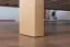 "Easy Premium Line" Doppelbett K8 in Überlänge 140 x 220 cm, Buche Vollholz massiv Natur