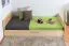 Kiefer Bett 90 x 200 cm Natur