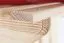 Garderobe Kiefer massiv Vollholz natur Junco 340 - Abmessung 150 x 70 x 33 cm (H x B x T)