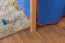 Kinderbett Hochbett Georg mit Rutsche Buche Vollholz massiv natur inkl. Rollrost - 90 x 200 cm