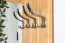 Garderobe Kiefer massiv Vollholz Erlefarben Junco 353 – Abmessungen: 80 x 50 x 29 cm (H x B x T)