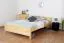 Kinderbett / Jugendbett Kiefer massiv Vollholz natur 79, inkl. Lattenrost - 140 x 200 cm (B x L)