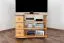TV-Unterschrank Kiefer massiv Vollholz Erlefarben Junco 202 - Abmessung 62 x 82 x 46 cm (H x B x T)