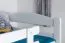 Stockbett für Erwachsene "Easy Premium Line" K17/n, Buche Vollholz massiv Weiß, Liegefläche: 90 x 190 cm (B x L), teilbar