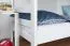 Stockbett für Erwachsene "Easy Premium Line" K17/n, Buche Vollholz massiv Weiß, Liegefläche: 90 x 190 cm (B x L), teilbar