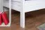 Stockbett für Erwachsene "Easy Premium Line" K17/n, Buche Vollholz massiv Weiß, Liegefläche: 90 x 190 cm (B x L), teilbar