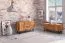 Kommode Masterton 08 Kernbuche massiv geölt - Abmessungen: 81 x 136 x 45 cm (H x B x T)