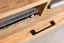 TV-Unterschrank Manaus 02, Farbe: Natur, Eiche teilmassiv – 54 x 144 x 48 (H x B x T)