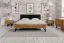 Doppelbett Masterton 01 Wildeiche massiv geölt - Liegefläche: 160 x 200 cm (B x L)