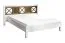 Doppelbett "Kilkis" Kiefer altweiß 37 - Liegefläche: 160 x 200 cm (B x L)