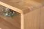 TV-Unterschrank Eiche massiv natur Aurornis 54 - Abmessungen: 44 x 142 x 40 cm (H x B x T)