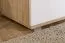 Kommode Kavieng 08, Farbe: Eiche / Weiß - Abmessungen: 110 x 160 x 40 cm (H x B x T)