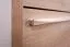 Schiebetürenschrank / Kleiderschrank Cerdanyola 07, Farbe: Eiche / Weiß - Abmessungen: 222 x 269 x 64 cm (H x B x T)