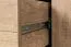 Kommode Sichling 07, Rahmen Links, Farbe: Eiche Braun - Abmessungen: 114 x 130 x 46 cm (H x B x T)