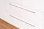 Drehtürenschrank / Kleiderschrank mit Rahmen Siumu 35, Farbe: Weiß / Weiß Hochglanz - 226 x 277 x 60 cm (H x B x T)