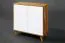 Kommode Timaru 06 Wildeiche geölt / Weiß, teilmassiv - Abmessungen: 92 x 90 x 40 cm (H x B x T)