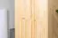 Kiefer Kleiderschrank 120 cm Breite