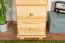 Kommode Kiefer massiv Vollholz natur 032 - Abmessung 122 x 40 x 42 cm (H x B x T)