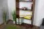 Bücherregal - 80 cm breit, Kiefer Holz-Massiv, Farbe: Eiche