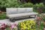 Outdoor Multifunktionssofas New York, Farbe: anthrazit / hellgrau, 2100 x 730 x 705 mm, auch als Gartenliege- 2 Sitzer Loungesofa mit Ablagefläche nutzbar