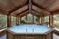 Pool aus Kiefernholz Sunnydream 04, Natur, 5,30 x 1,36 Meter, inklusive Premium Filteranlage, Filtermedium, Poolleiter, Poolfolie, Boden- und Wandvlies, Edelstahl-Eckverbindungen