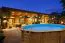 Pool aus Kiefernholz Sunnydream 04, Natur, 5,30 x 1,36 Meter, inklusive Premium Filteranlage, Filtermedium, Poolleiter, Poolfolie, Boden- und Wandvlies, Edelstahl-Eckverbindungen