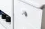 Schuhschrank Kiefer Vollholz massiv Weiß Junco 220 - Abmessungen: 80 x 90 x 40 cm (H x B x T)