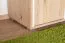 Schrank Cianjur 16, Farbe: Eiche / Weiß - Abmessungen: 209 x 40 x 40 cm (H x B x T)