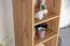 Jugendzimmer - Regal Alard 11, Farbe: Eiche / Weiß - Abmessungen: 171 x 35 x 36 cm (H x B x T)