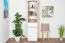 Jugendzimmer - Regal Alard 03, Farbe: Eiche / Weiß - Abmessungen: 195 x 45 x 40 cm (H x B x T)