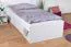 Jugendbett Alard 09, Farbe: Weiß - Liegefläche: 90 x 195 cm (B x L)