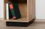 Regal Trevalli 10, Farbe: Eiche / Schwarz - Abmessungen: 176 x 40 x 36 cm (H x B x T)
