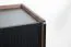 Couchtisch Mairenke 11, Farbe: Walnuss / Schwarz matt - Abmessungen: 99 x 58 x 47 cm (B x T x H)