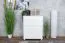 Kommode Kiefer massiv Vollholz weiß lackiert Junco 136 - Abmessung 100 x 80 x 42 cm