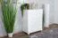 Kommode Kiefer massiv Vollholz weiß lackiert Junco 136 - Abmessung 100 x 80 x 42 cm
