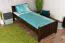 Jugendbett Buche Massivholz 107, inkl. Lattenrost, Walnussfarben, Liegefläche 80 x 200 cm, modernes Kinderbett, besonders robust und langlebig