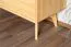 Vitrine Kiefer massiv natur Aurornis 10 - Abmessungen: 200 x 96 x 40 cm (H x B x T)