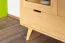 Vitrine Kiefer massiv natur Aurornis 10 - Abmessungen: 200 x 96 x 40 cm (H x B x T)